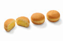 Cliquez pour voir ingrédients & conservation Micro krapfen à la crème 25 g