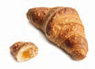 Croissant droit abricot 80 g